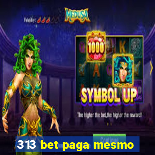 313 bet paga mesmo